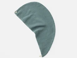 Fashion Coyuchi Adriatic Organic Hair Wrap