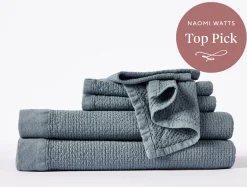 Hot Coyuchi Adriatic Organic Towels - Set of 6