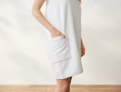 Best Coyuchi Air Weight Organic Bath Wrap Alpine White