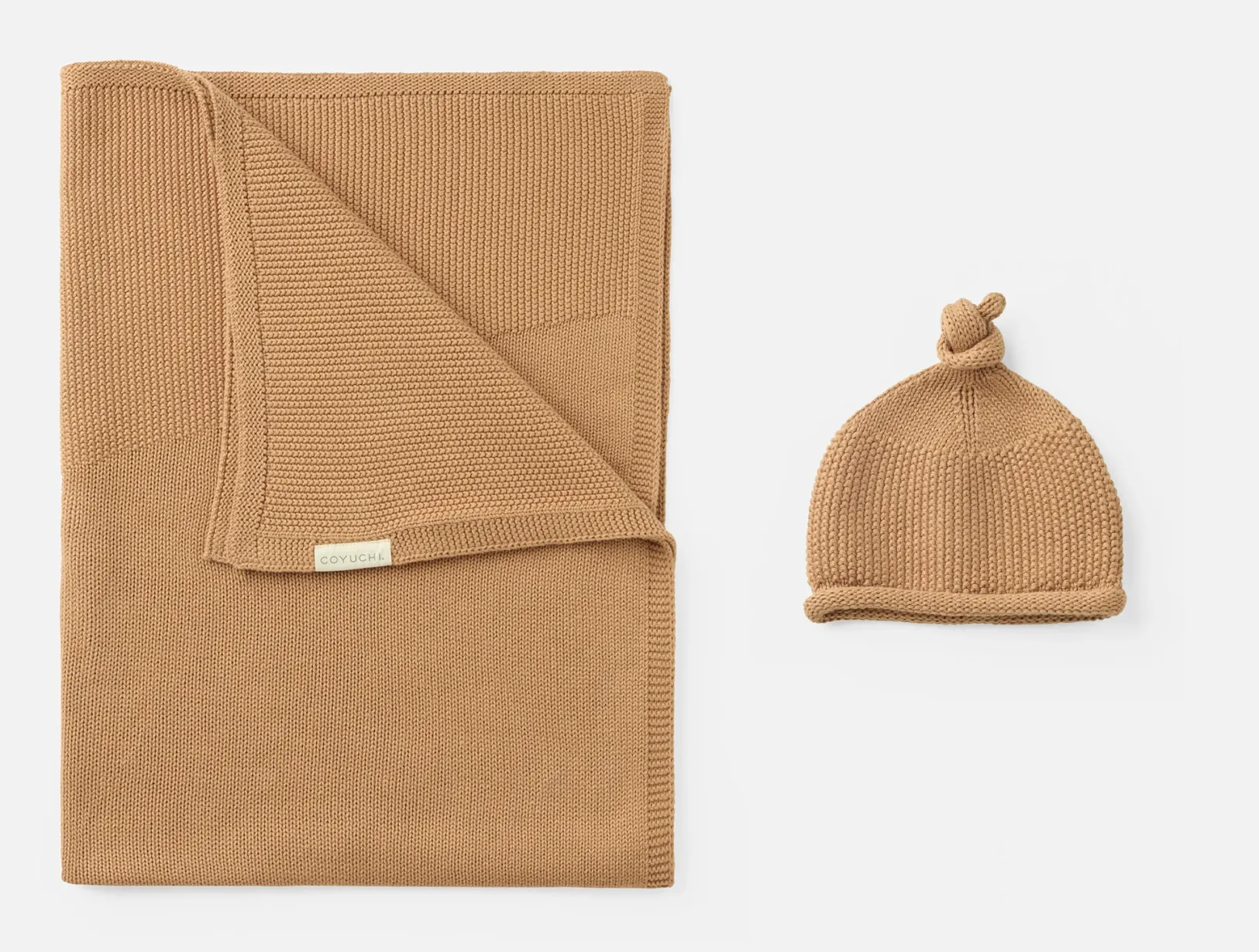 Discount Coyuchi Arroyo Organic Knit Baby Gift Set