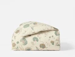 Online Coyuchi Aurora Print Duvet Cover Natural w/Surf