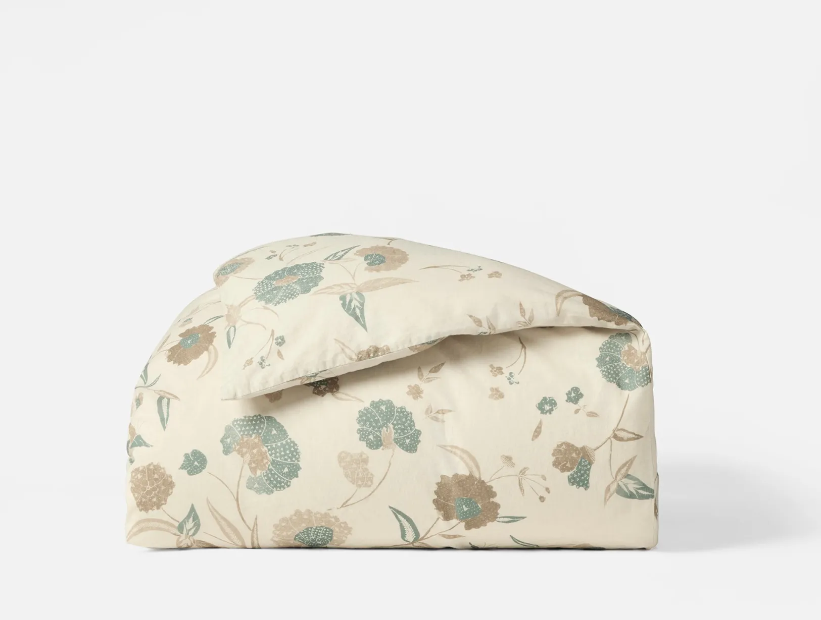 Online Coyuchi Aurora Print Duvet Cover Natural w/Surf