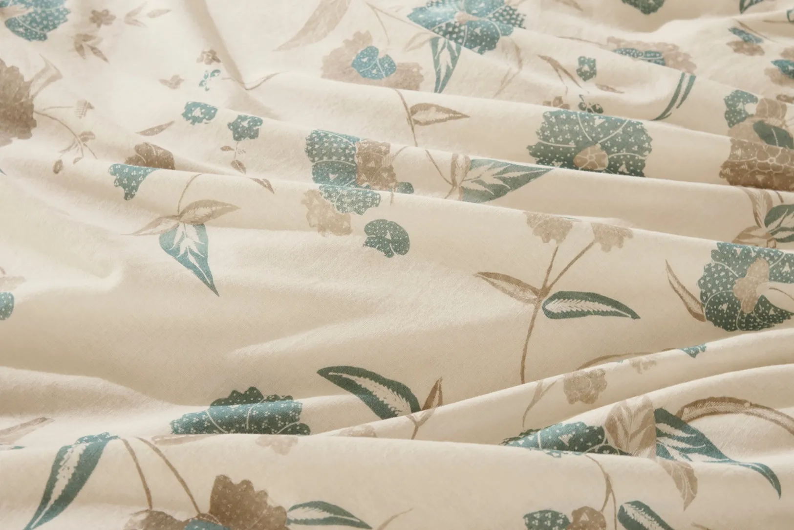 Online Coyuchi Aurora Print Duvet Cover Natural w/Surf