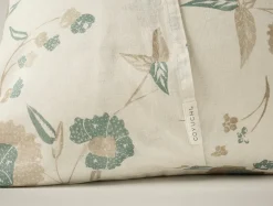 Outlet Coyuchi Aurora Print Sham Natural w/Surf