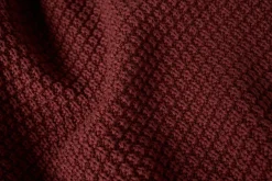 Sale Coyuchi Avalon Organic Knit Throw Claret