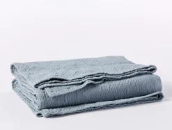 Sale Coyuchi Avila Organic Matelasse Blanket