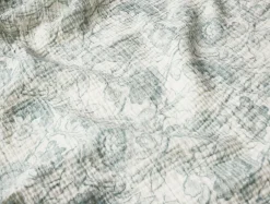 New Coyuchi Balboa Organic Matelasse Print Throw