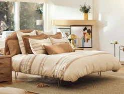 Outlet Coyuchi Bodega Bay Organic Sham Undyed w/Fawn