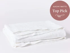 Hot Coyuchi Cascade Organic Matelasse Blanket