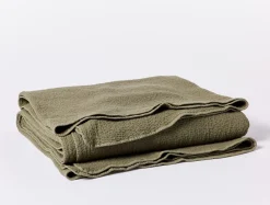 Sale Coyuchi Cascade Organic Matelasse Blanket
