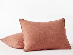 Discount Coyuchi Cascade Organic Matelasse Sham