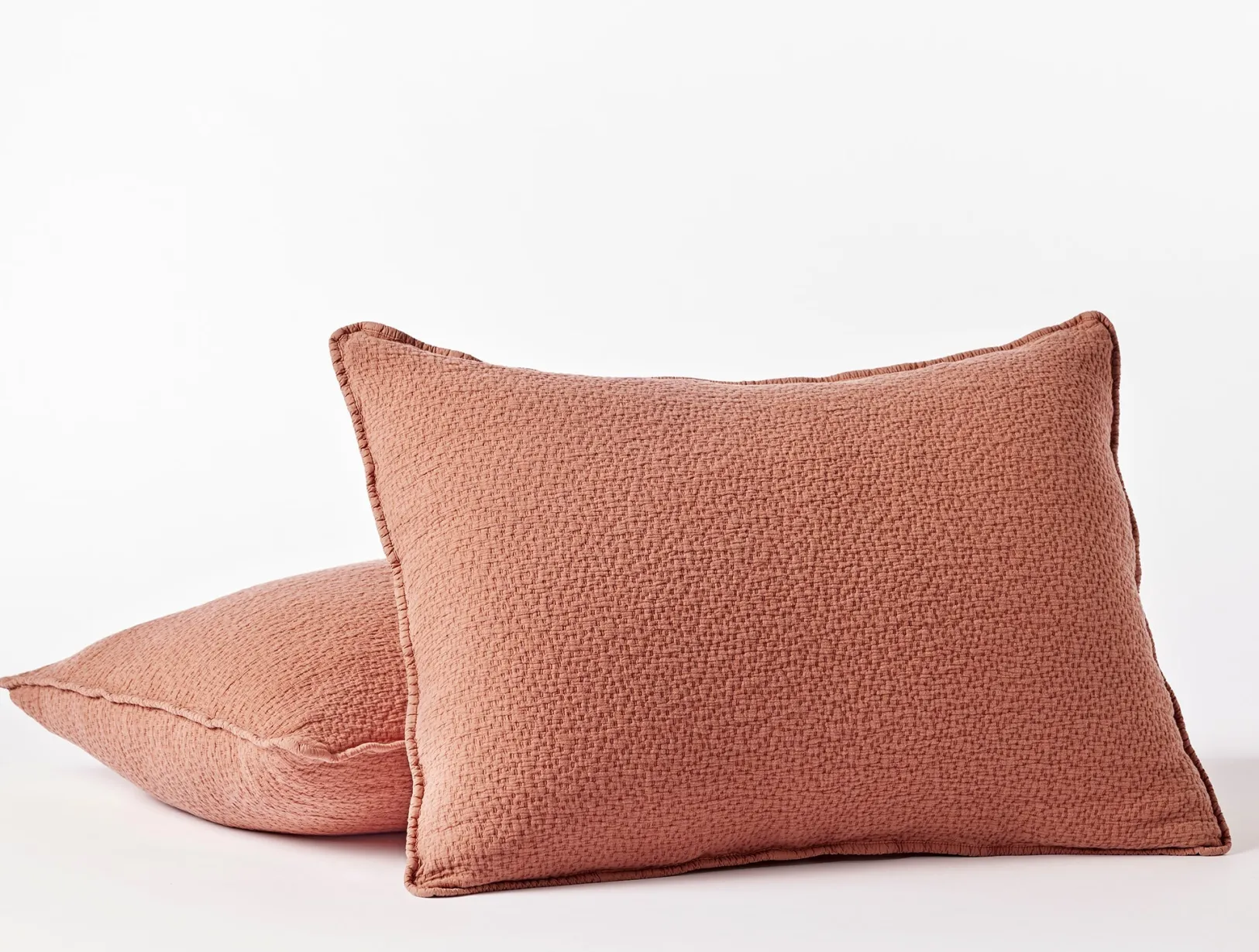 Discount Coyuchi Cascade Organic Matelasse Sham