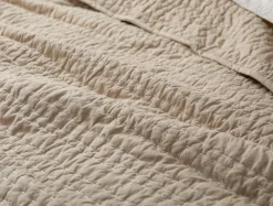 Online Coyuchi Channel Handstitched Organic Sham