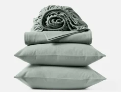 Clearance Coyuchi Cloud Brushed™ Organic Flannel Sheet Set