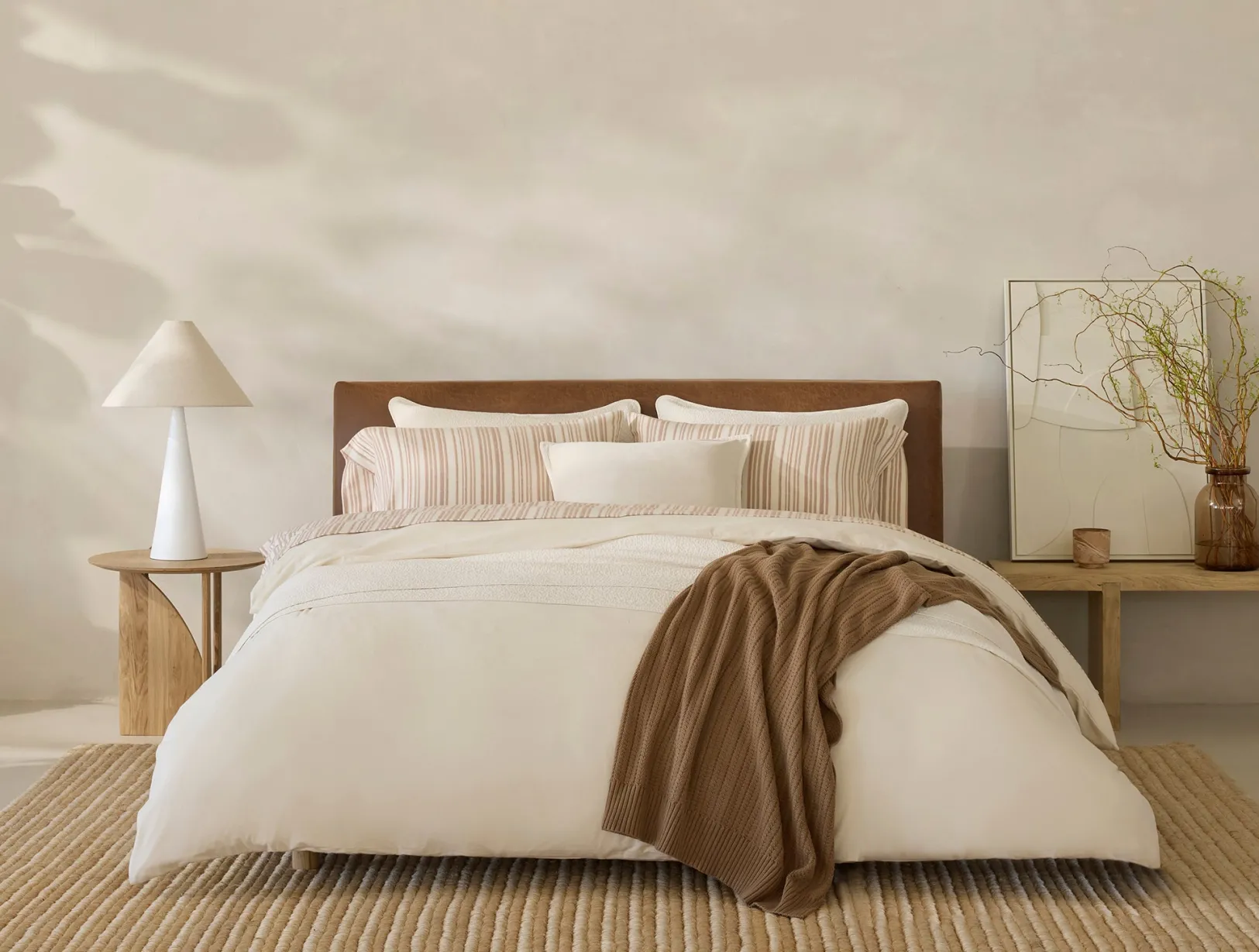 Clearance Coyuchi Cloud Brushed™ Organic Flannel Sheet Set