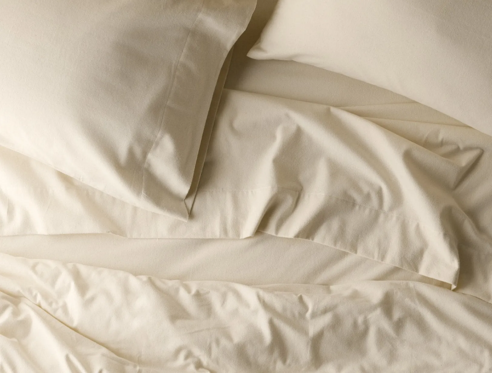 Hot Coyuchi Cloud Brushed™ Organic Flannel Fitted Sheet