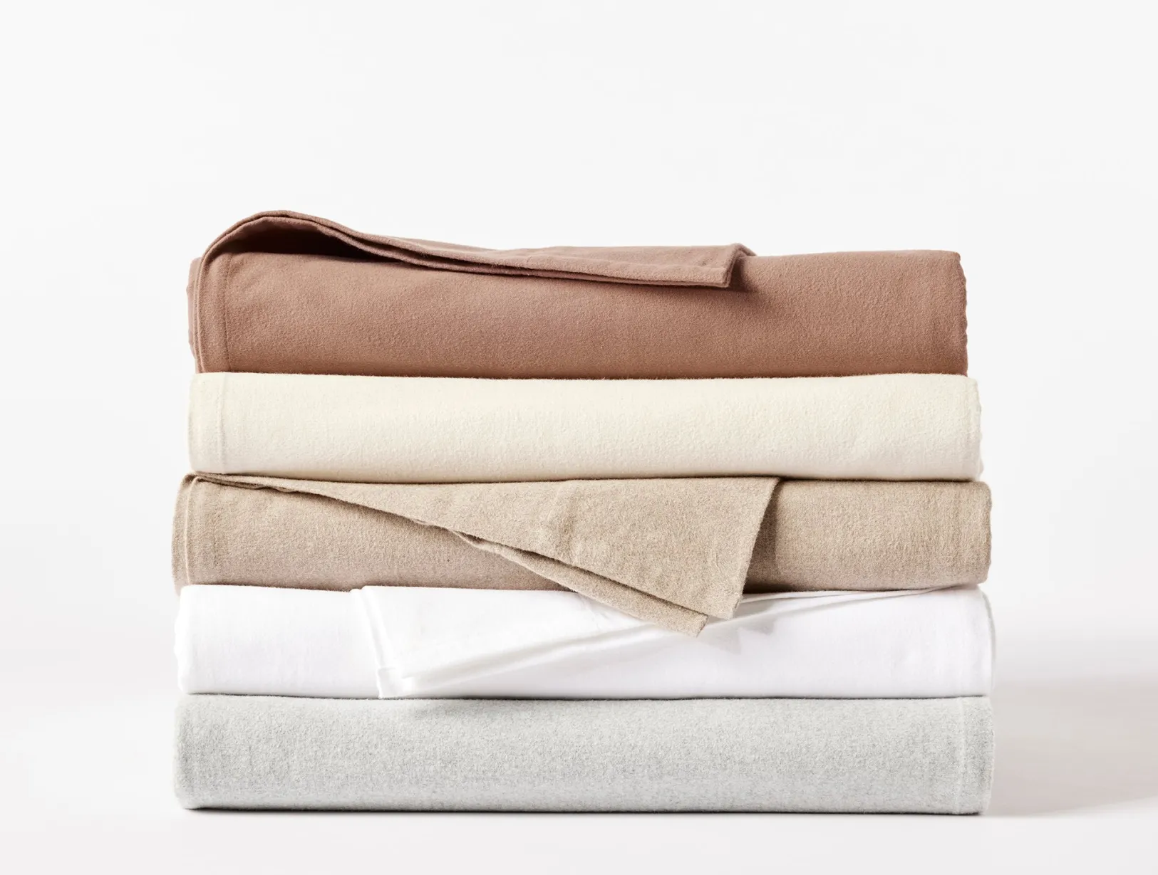 Hot Coyuchi Cloud Brushed™ Organic Flannel Fitted Sheet