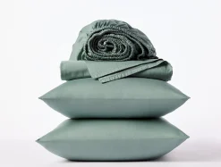 Outlet Coyuchi Cloud Soft Organic Sateen Sheet Set