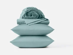 Outlet Coyuchi Cloud Soft Organic Sateen Sheet Set