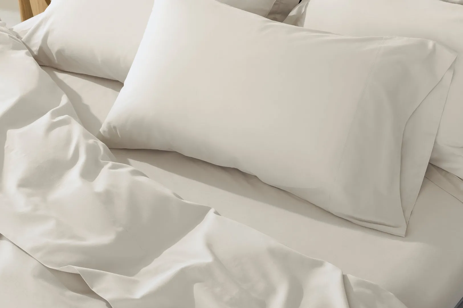 New Coyuchi Cloud Soft Organic Sateen Deluxe Bed Bundle
