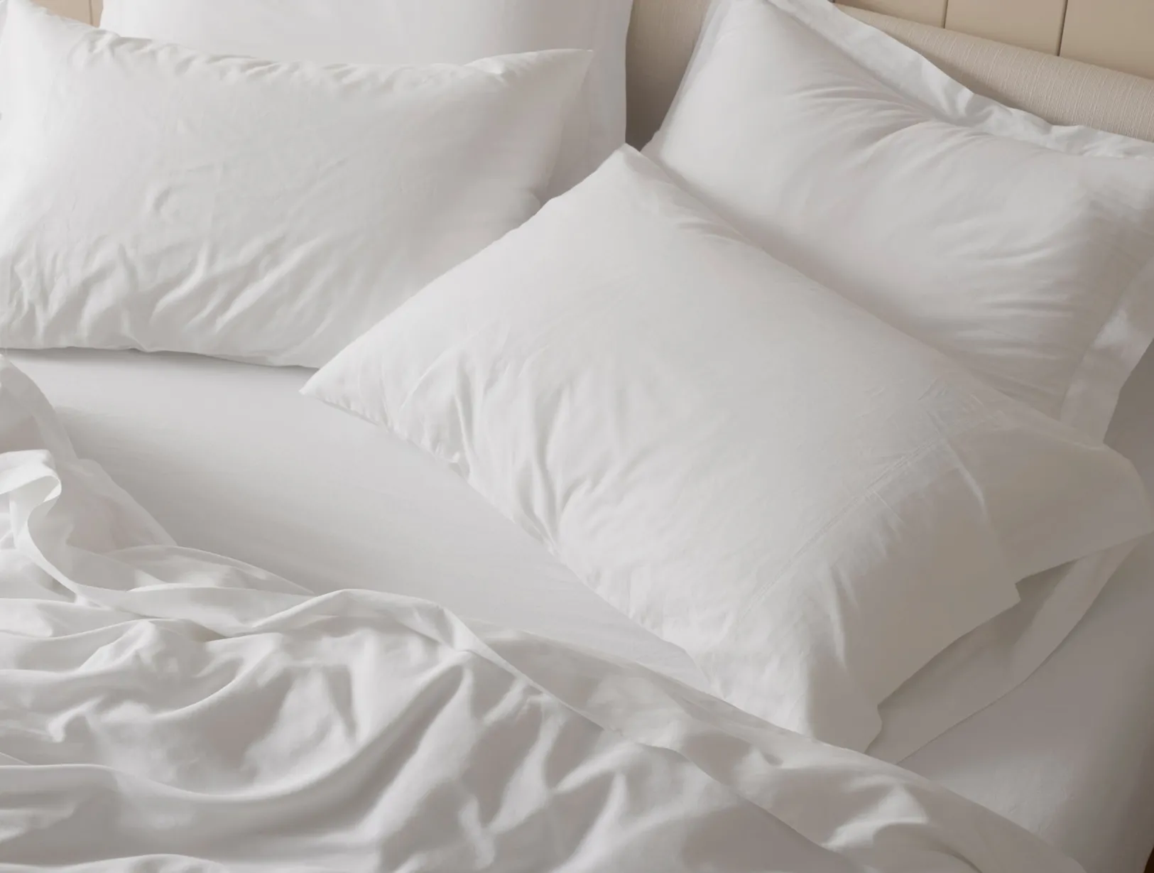 New Coyuchi Cloud Soft Organic Sateen Deluxe Bed Bundle