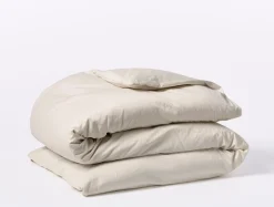 Hot Coyuchi Cloud Soft Organic Sateen Duvet Cover Pale Gray