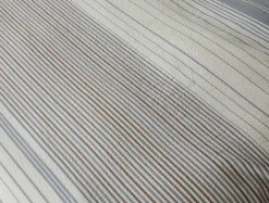 Fashion Coyuchi Coastal Organic Sham Undyed w/Steel Blue Stripe