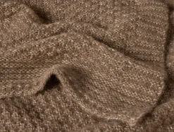 Online Coyuchi Cordillera Alpaca Cotton Knit Throw Camel Heather
