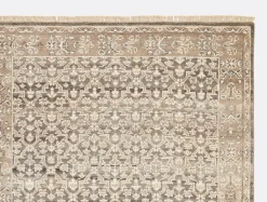 Sale Coyuchi + Rejuvenation Meares Handknotted Wool Runner Undyed