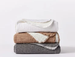 Outlet Coyuchi Cozy Cotton Organic Throw