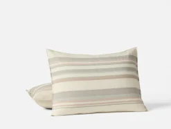 Sale Coyuchi Crestridge Organic Sham Stone w/Multi