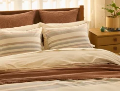 Sale Coyuchi Crestridge Organic Sham Stone w/Multi