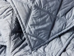 Outlet Coyuchi Diamond-Stitched Organic Cotton Comforter