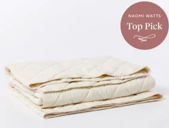 Hot Coyuchi Diamond-Stitched Organic Cotton Comforter