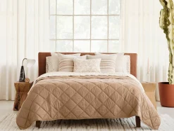 Hot Coyuchi Diamond-Stitched Organic Cotton Comforter
