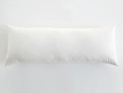 Hot Coyuchi Down Feather Lumbar Pillow Insert White