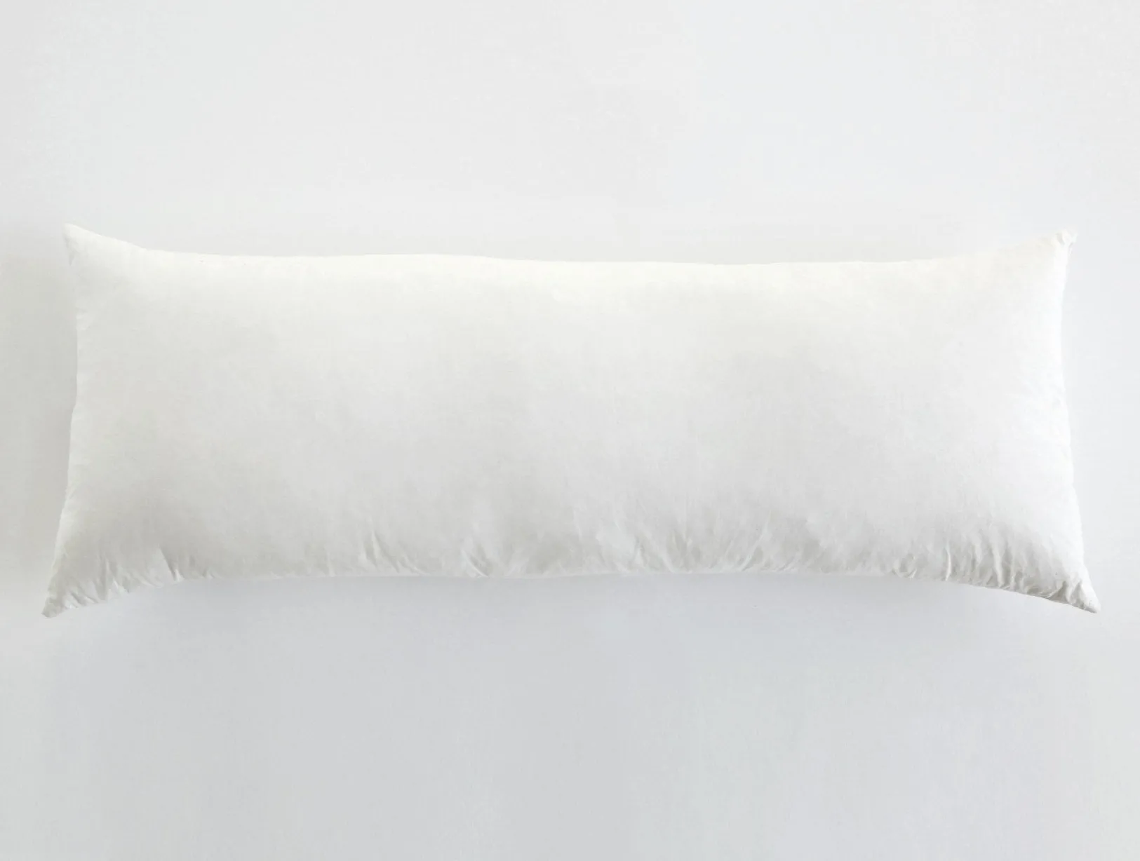 Hot Coyuchi Down Feather Lumbar Pillow Insert White