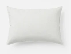 Hot Coyuchi Down Feather Lumbar Pillow Insert White