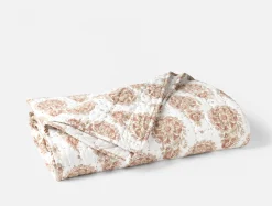 New Coyuchi Flores Handstitched Organic Quilt