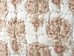 New Coyuchi Flores Handstitched Organic Quilt