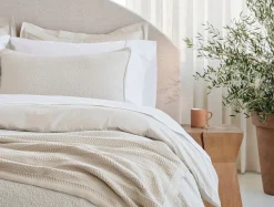 Fashion Coyuchi Floret Embroidered Organic Percale Sheet Set