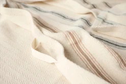 Clearance Coyuchi Hayes Organic Kitchen Towels, Set of 4 Dawn