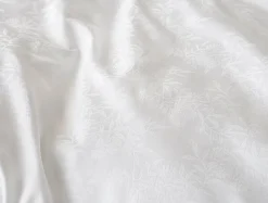 Online Coyuchi Heirloom Organic Sateen Jacquard Sheet Set Alpine White