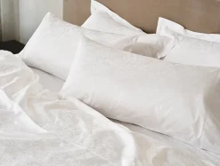 Online Coyuchi Heirloom Organic Sateen Jacquard Complete Bed Bundle