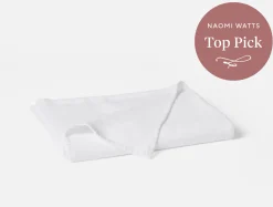 Clearance Coyuchi Helena Organic Linen Throw