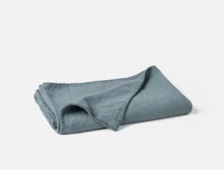 Clearance Coyuchi Helena Organic Linen Throw