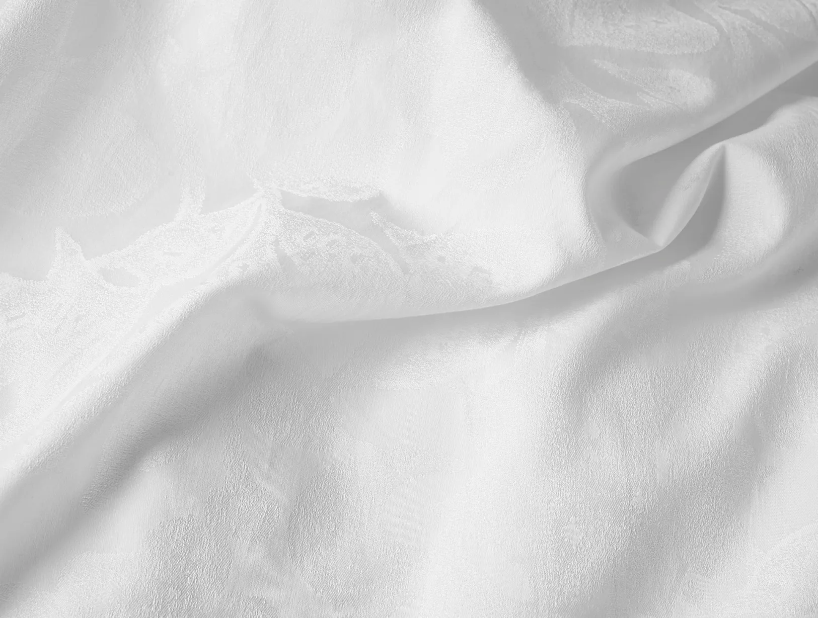 Best Coyuchi Heritage Organic Percale Jacquard Duvet Cover Alpine White