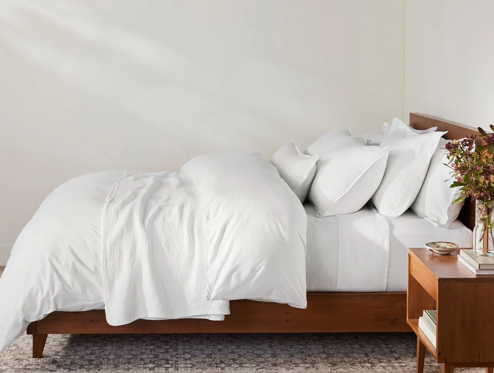 Online Coyuchi Heritage Organic Percale Duvet Set