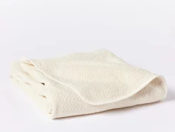 Clearance Coyuchi Honeycomb Organic Heavyweight Throw Undyed