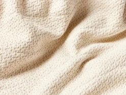 Clearance Coyuchi Honeycomb Organic Heavyweight Throw Undyed